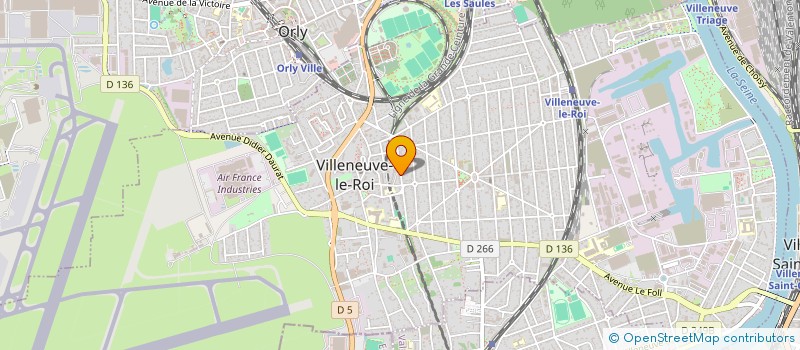 localisation de l'entreprise MADAME NOUMIDIA SAMMAR  VILLENEUVE-LE-ROI