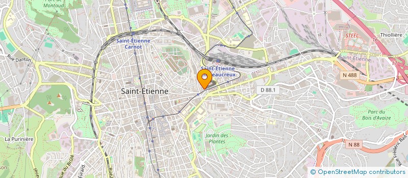 localisation de l'entreprise MADAME NOUNEDIA ELIZEE à SAINT-ETIENNE