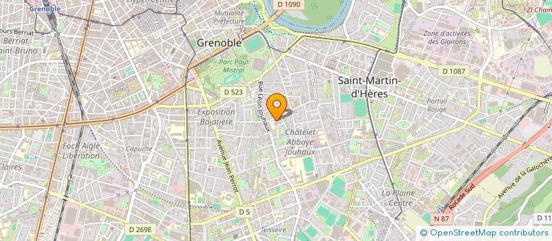 localisation de l'entreprise MADAME NOUR ABDALLAH à GRENOBLE