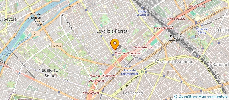 localisation de l'entreprise MADAME NOUR ABID à LEVALLOIS-PERRET