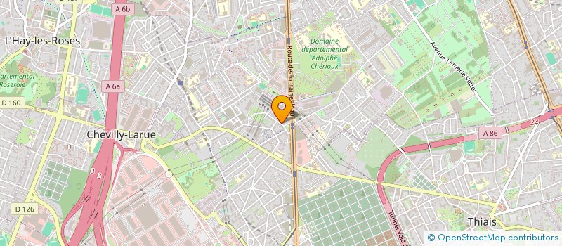 localisation de l'entreprise MADAME NOUR BADID  CHEVILLY-LARUE