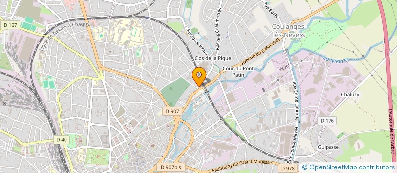 localisation de l'entreprise MADAME NOUR BEN AZZOUZ à NEVERS