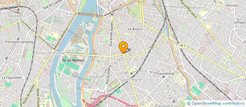 localisation de l'entreprise MADAME NOUR BEN KHALED  TOULOUSE