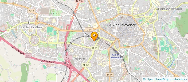 localisation de l'entreprise MADAME NOUR BOUTOUL à AIX-EN-PROVENCE