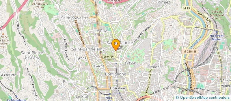 localisation de l'entreprise MADAME NOUR DRAME à NICE