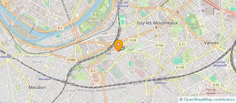 localisation de l'entreprise MADAME NOUR EL AIN DABOUSSI à ISSY-LES-MOULINEAUX