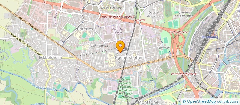 localisation de l'entreprise MADAME NOUR EL BOUAJAJI à STRASBOURG
