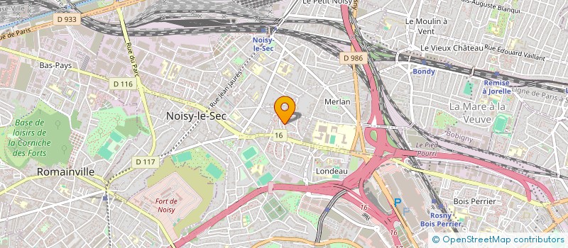 localisation de l'entreprise MADAME NOUR EL HOUDA JEMOUI à NOISY-LE-SEC