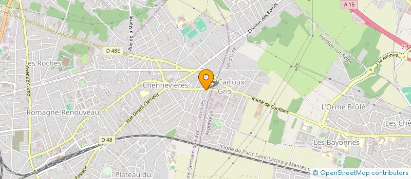 localisation de l'entreprise MADAME NOUR EL HOUDA LOUSSANE  CONFLANS-SAINTE-HONORINE