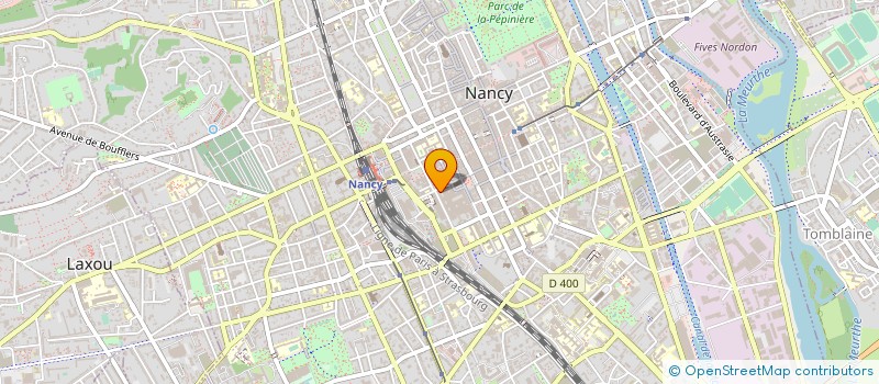 localisation de l'entreprise MADAME NOUR EL HOUDA ZABOUR  NANCY