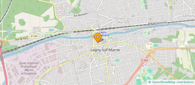 localisation de l'entreprise MADAME NOUR EZZEDEEN à LAGNY-SUR-MARNE