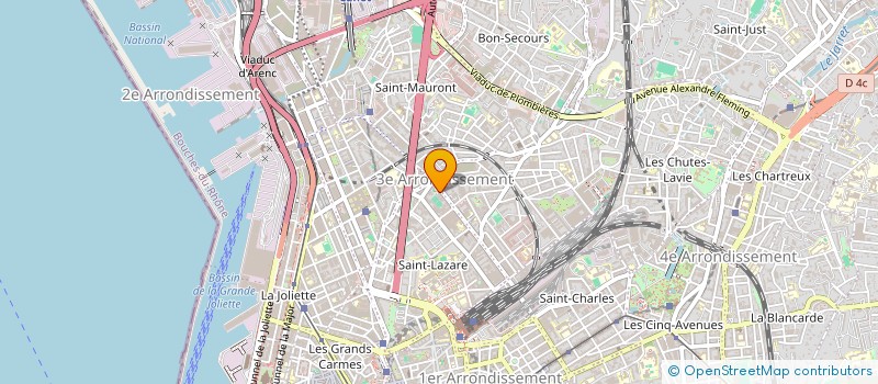 localisation de l'entreprise MADAME NOUR FATNASSI à MARSEILLE