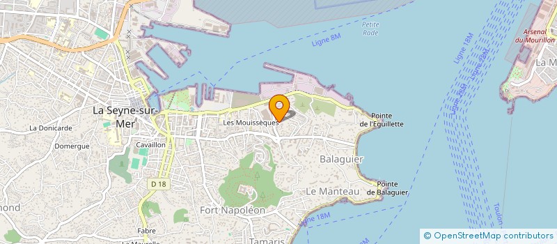 localisation de l'entreprise MADAME NOUR HAMADOU à LA SEYNE SUR MER