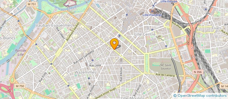 localisation de l'entreprise MADAME NOUR KASSOU à LILLE