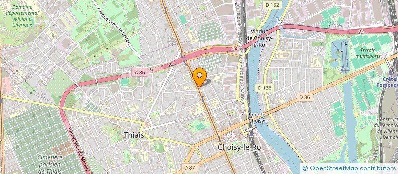 localisation de l'entreprise MADAME NOUR KOUCHTA  CHOISY-LE-ROI