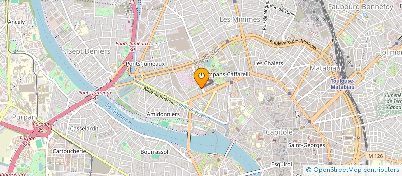 localisation de l'entreprise MADAME NOUR LEGRAE  TOULOUSE