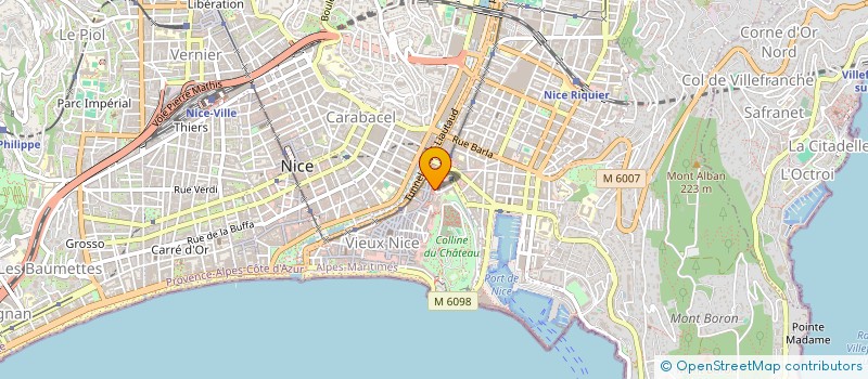 localisation de l'entreprise MADAME NOUR SADOUNE à NICE