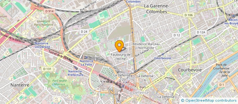localisation de l'entreprise MADAME NOUR TOHME à COURBEVOIE