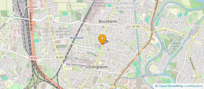 localisation de l'entreprise MADAME NOURA AIT SOUDANE  SCHILTIGHEIM