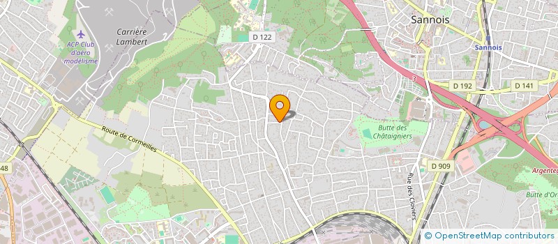 localisation de l'entreprise MADAME NOURA BOUTHOUR  ARGENTEUIL