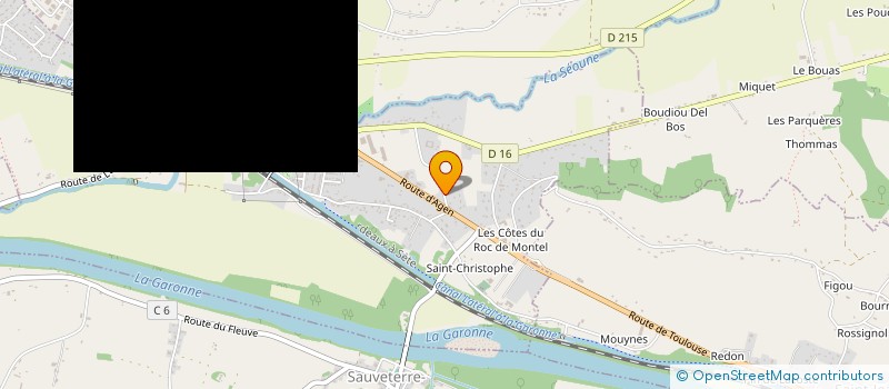 localisation de l'entreprise MADAME NOURA KASTOU  LAFOX