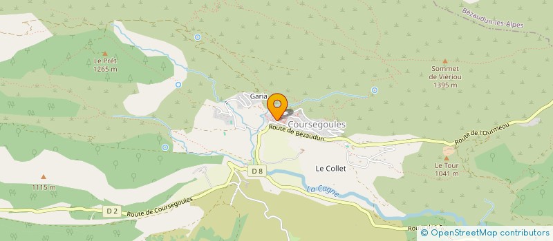 localisation de l'entreprise MADAME NOURA MAHDADA à TOURRETTES-SUR-LOUP