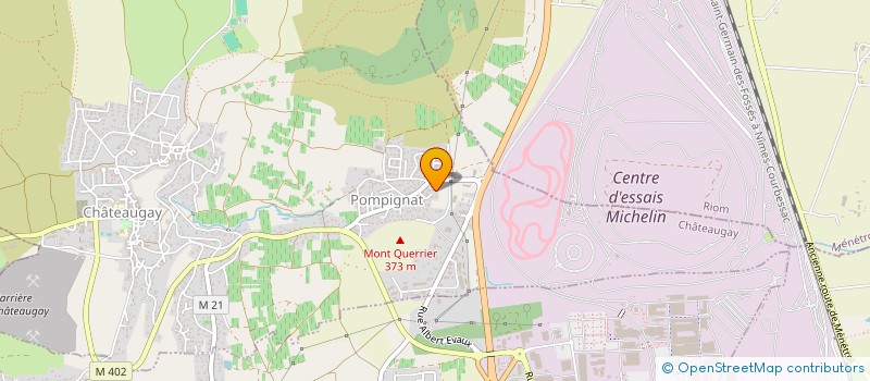 localisation de l'entreprise MADAME NOURA MZE HEDJA  CHATEAUGAY