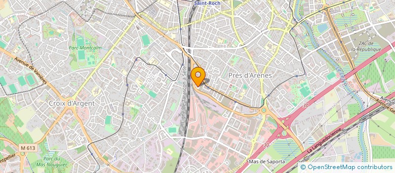 localisation de l'entreprise MADAME NOURA OUALI à MONTPELLIER