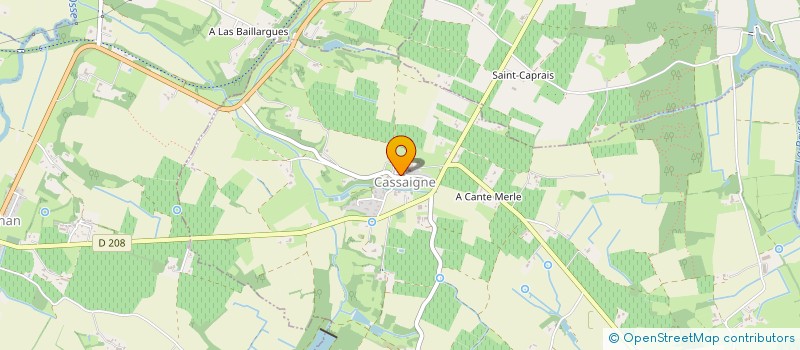 localisation de l'entreprise MADAME NOURA SAIDI  CASSAIGNE