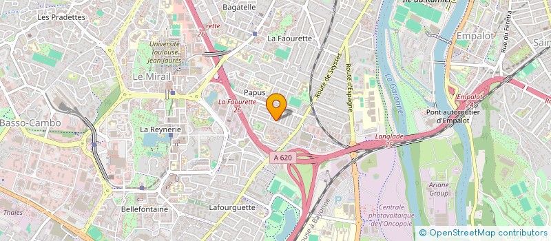 localisation de l'entreprise MADAME NOURA SOUFI  PORTET SUR GARONNE