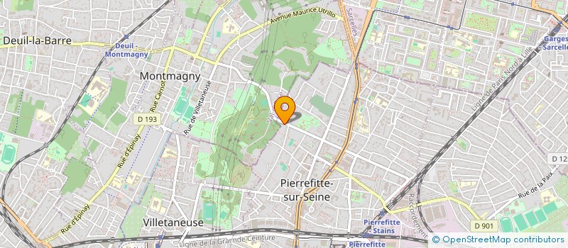 localisation de l'entreprise MADAME NOURA TARAIOUL à PIERREFITTE-SUR-SEINE