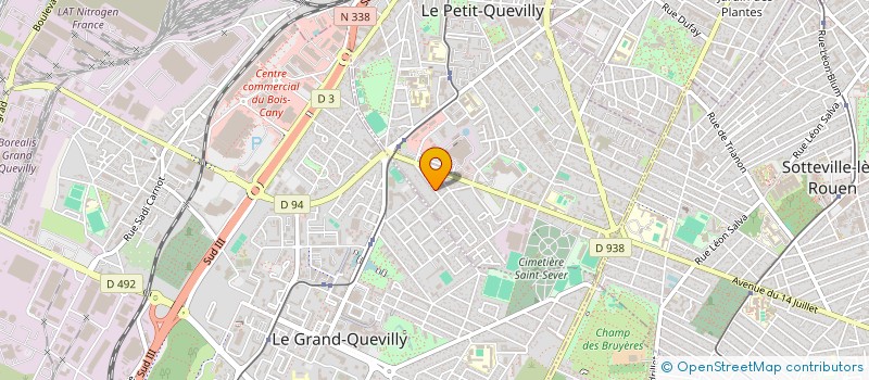 localisation de l'entreprise MADAME NOURA TEMISSA à LE PETIT-QUEVILLY