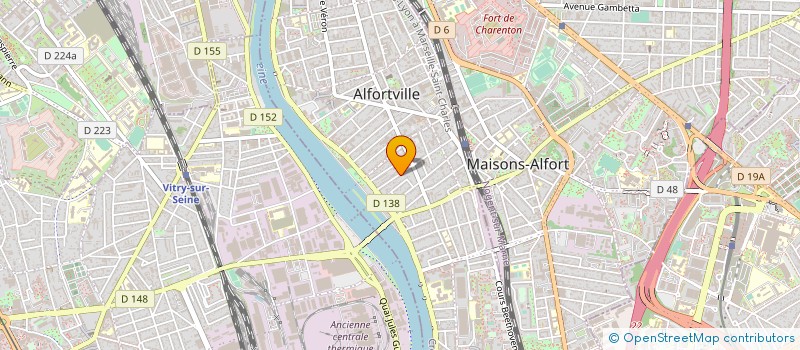 localisation de l'entreprise MADAME NOURADIC VARTANIAN à ALFORTVILLE