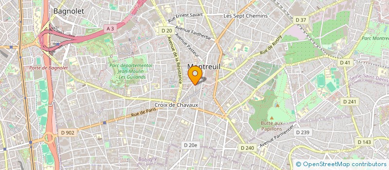 localisation de l'entreprise MADAME NOURAH HASSOUN à MONTREUIL