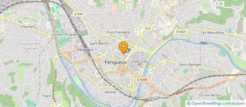 localisation de l'entreprise MADAME NOUREDDINE BOULEBTINA  PERIGUEUX