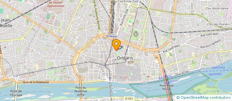localisation de l'entreprise MADAME NOUREEN MOHAMMAD à ORLEANS