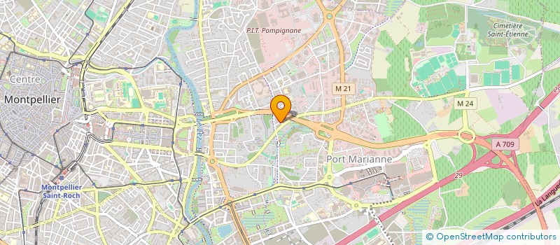 localisation de l'entreprise MADAME NOURELHOUDA DELMOUDJI à MONTPELLIER