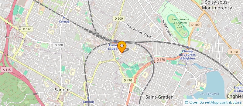 localisation de l'entreprise MADAME NOURELHOUDA GUERROUACHE à EAUBONNE