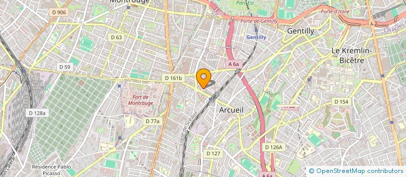 localisation de l'entreprise MADAME NOURHANE RIHAM BOUCHEMA à ARCUEIL
