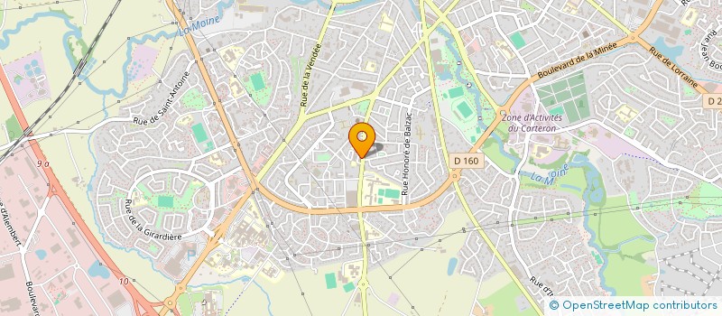 localisation de l'entreprise MADAME NOURHENE AJMI à CHOLET
