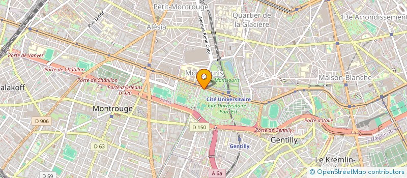 localisation de l'entreprise MADAME NOURHENE HAMDI  PARIS