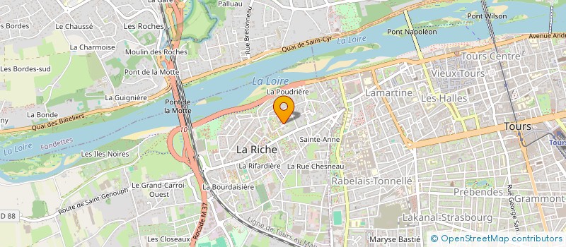 localisation de l'entreprise MADAME NOURIA BAHRI  LA RICHE