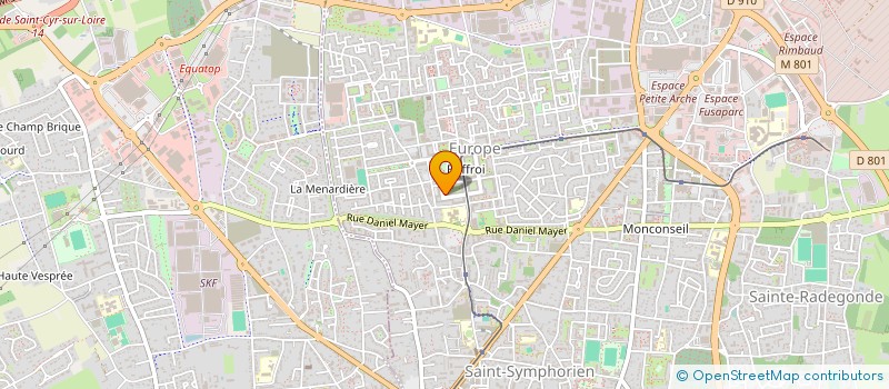 localisation de l'entreprise MADAME NOURIA BOUHASSOUN à TOURS