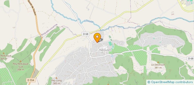 localisation de l'entreprise MADAME NOURIA DAROLLES  NEOULES