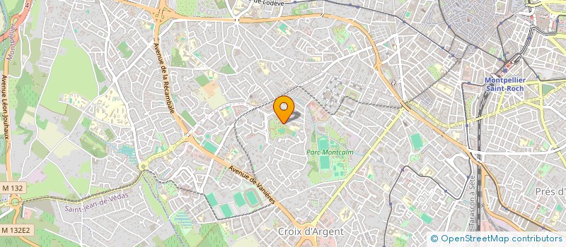 localisation de l'entreprise MADAME NOURIA IHADJARENE à MONTPELLIER