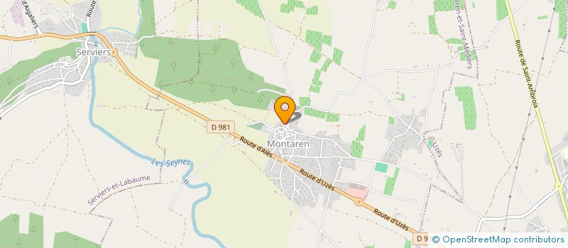 localisation de l'entreprise MADAME NOURIA MAKHLOUF  MONTAREN-ET-SAINT-MEDIERS