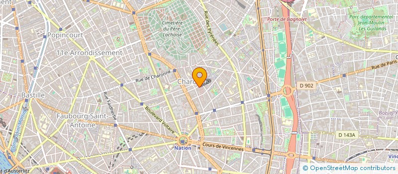 localisation de l'entreprise MADAME NOURIA MAKLOUF  PARIS