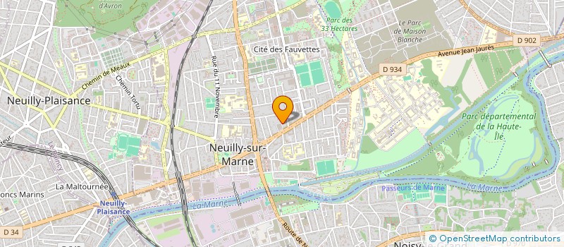 localisation de l'entreprise MADAME NOURIA TAIBI à NEUILLY-SUR-MARNE