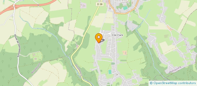 localisation de l'entreprise MADAME NOUROU ATTOUMANE  PHALSBOURG