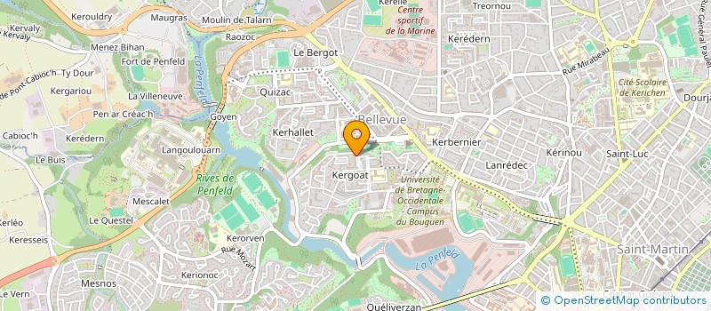 localisation de l'entreprise MADAME NOUROU MOHAMED à BREST